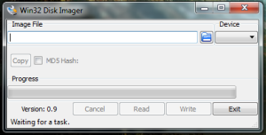 Win32 Disk Imager